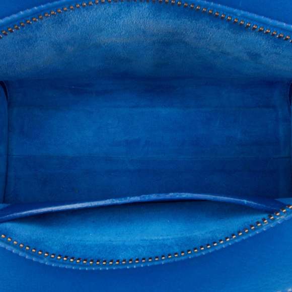 SAINT LAURENT Monogram Cabas Baby Leather Bag - Picture 8 of 10